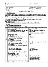 Giáo án Lớp 2 - Tuần 9 - Năm học 2014-2015